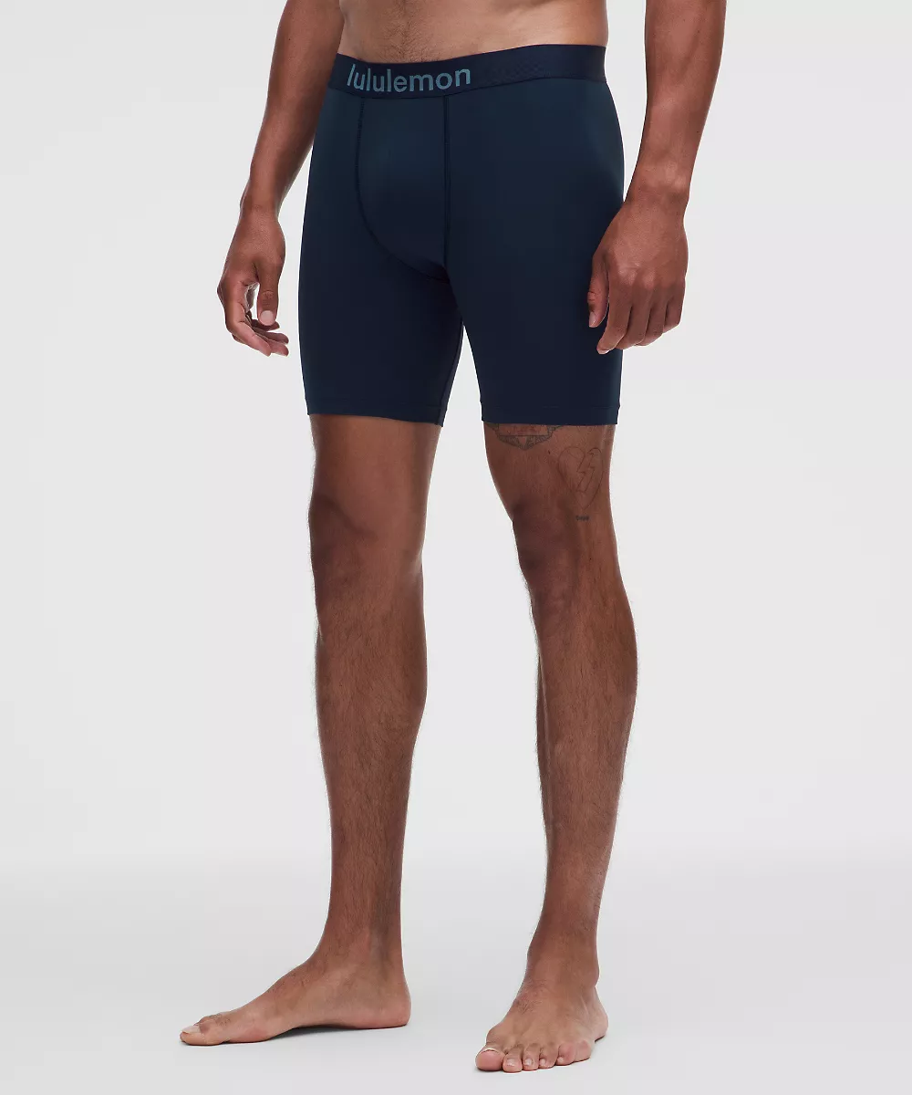 Boxer de sport souple extensible 7" *Lot de 3 — Black/True Navy/Polo Pastel, view 2