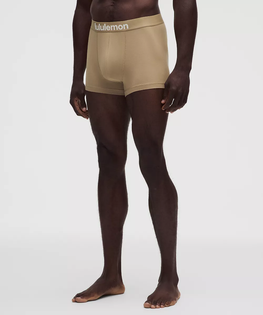 Boxer long Always In Motion 3" — Oakwood Tan, view 1