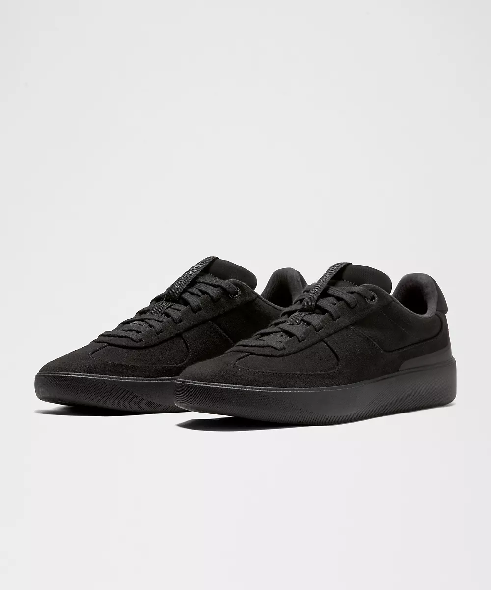 Sneaker Cityverse en microdaim homme — Black/Black/Graphite Grey, view 1