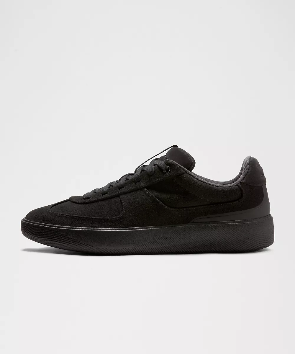 Sneaker Cityverse en microdaim homme — Black/Black/Graphite Grey, view 3