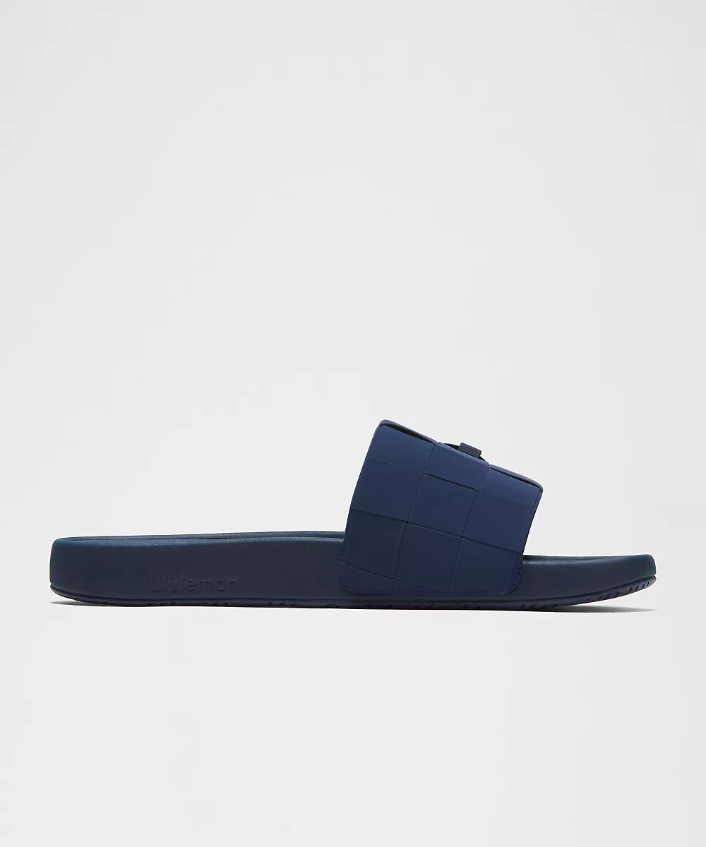 Claquette Restfeel tissée homme — Club Blue/Club Blue/Club Blue, view 4