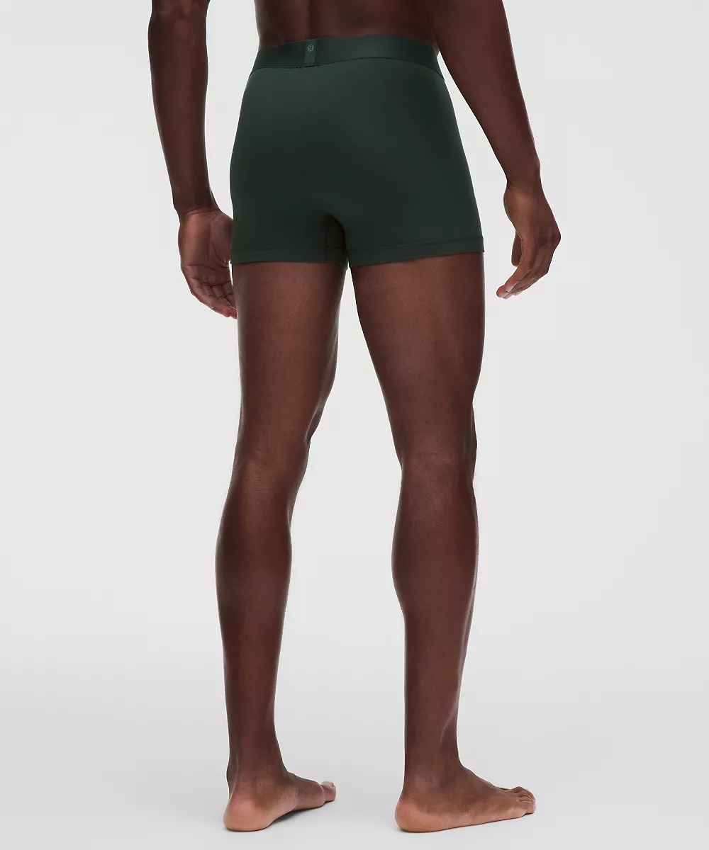 Boxer long Always In Motion 3" *Lot de 3 — Black/True Navy/Rainforest Green, view 3