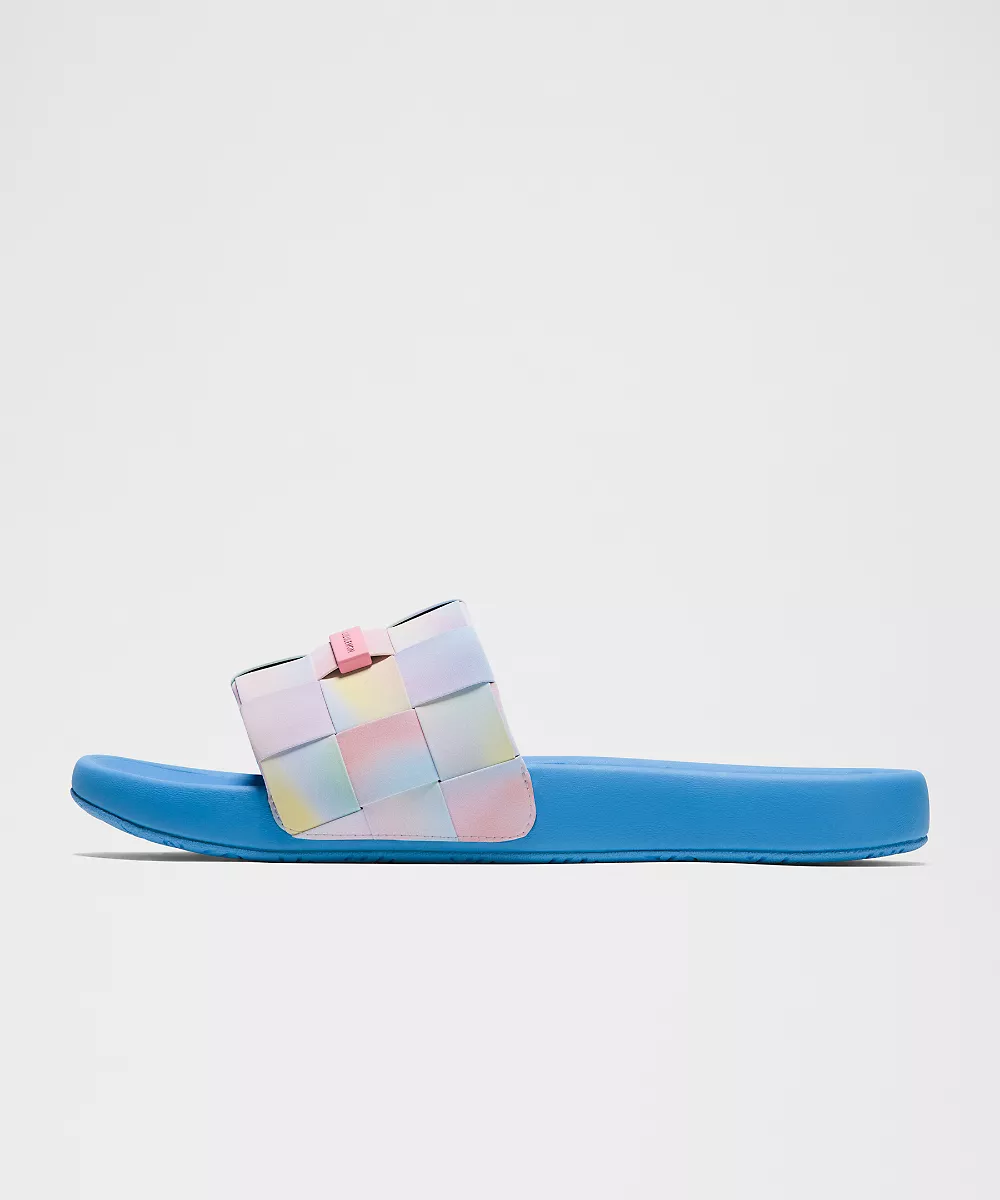 Claquette Restfeel tissée homme *Pride — Rainbow Glow Multi/Ocean Wave/Candy Cloud, view 3