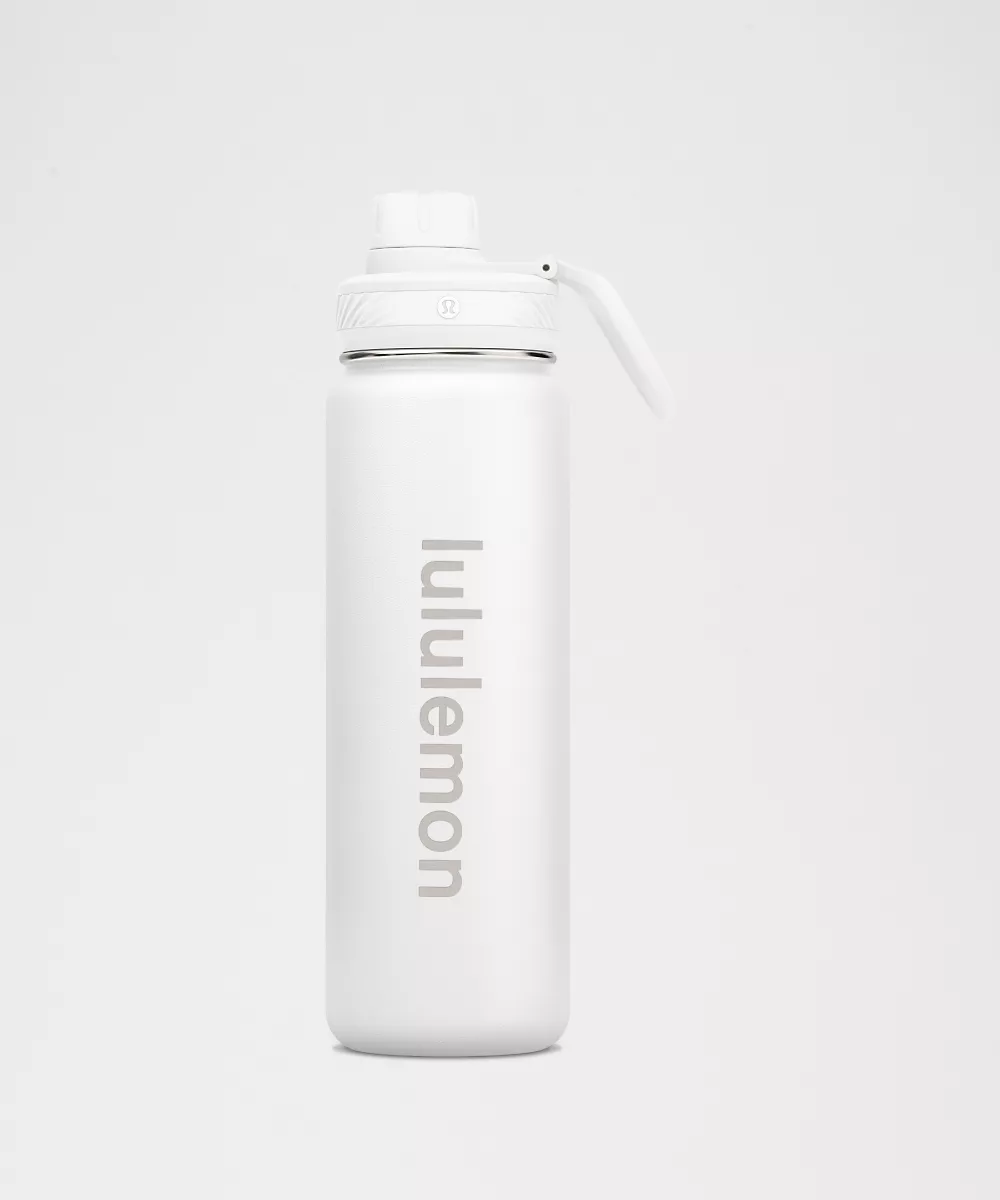 Gourde de sport Back To Life 24oz — White, view 1