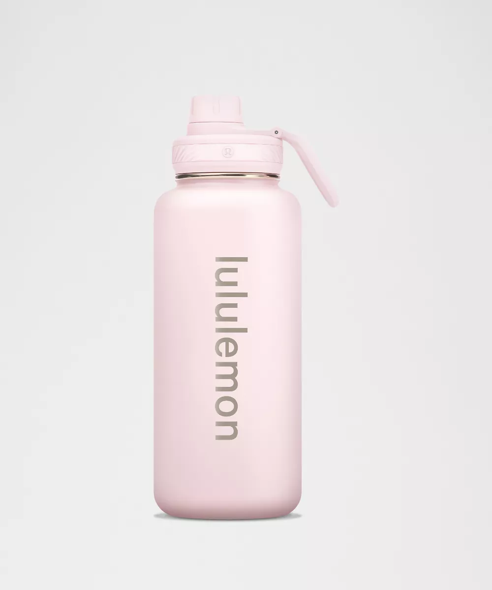 Gourde de sport Back to Life 32oz — Pink Pearl, view 1