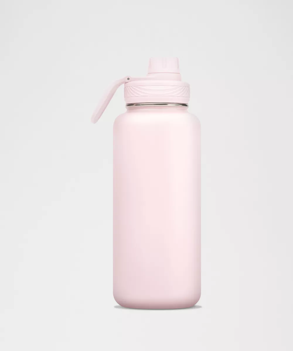 Gourde de sport Back to Life 32oz — Pink Pearl, view 2