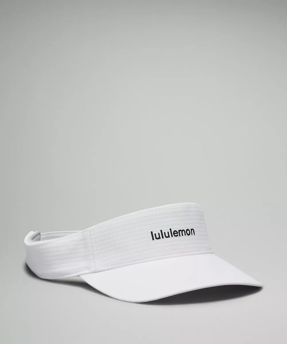 Visière tous sports à bandeau amovible *Wordmark — White/Black, view 1