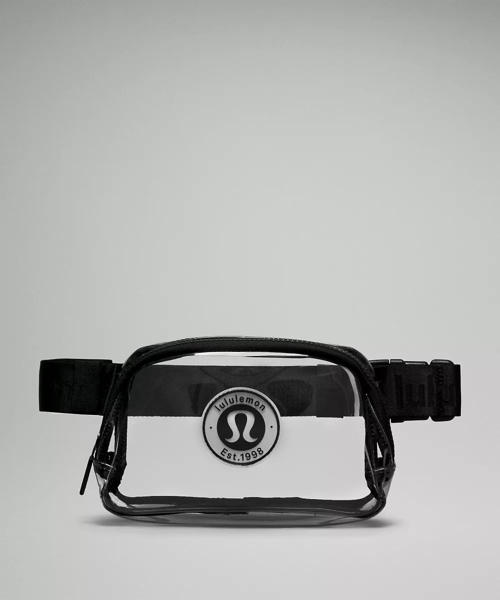 Sac banane Everywhere 1L *Transparent — Black, view 1