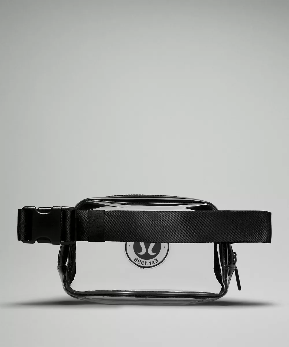 Sac banane Everywhere 1L *Transparent — Black, view 3