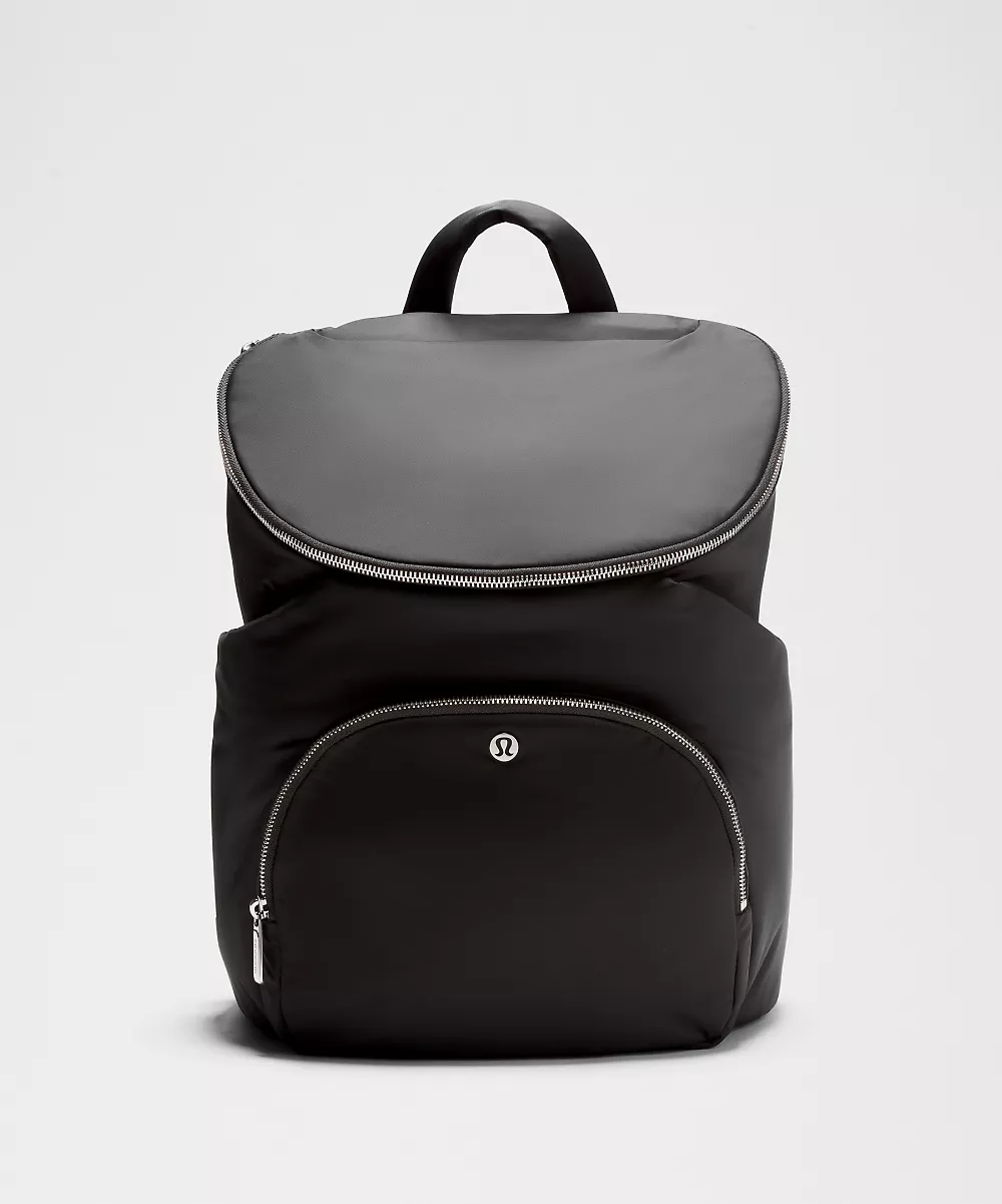 Sac à dos New Parent 17L — Black/Graphite Grey/Silver, view 1