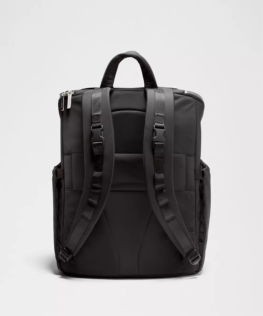 Sac à dos New Parent 17L — Black/Graphite Grey/Silver, view 4