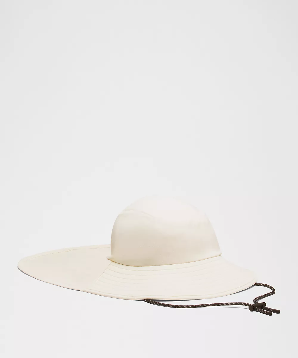 Chapeau à large bord All Sport — Light Ivory/Black, view 1