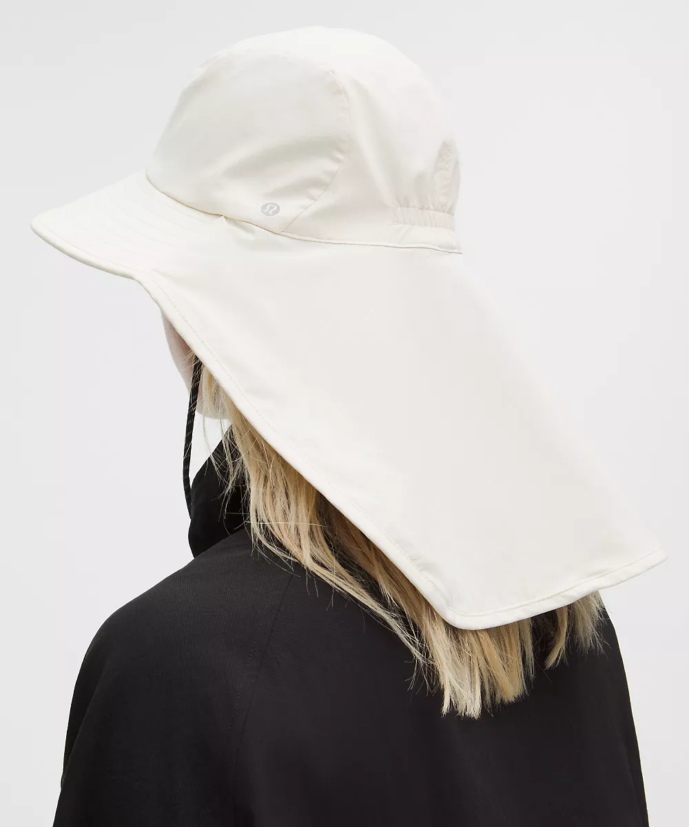 Chapeau à large bord All Sport — Light Ivory/Black, view 3