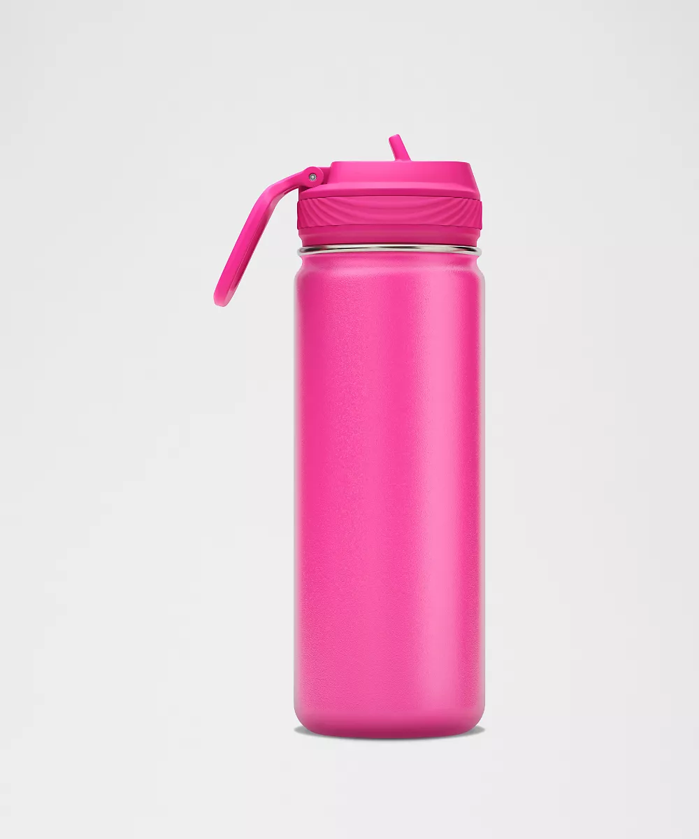 Gourde de sport Back to Life 18oz *Bouchon à paille — Pink Flare, view 2