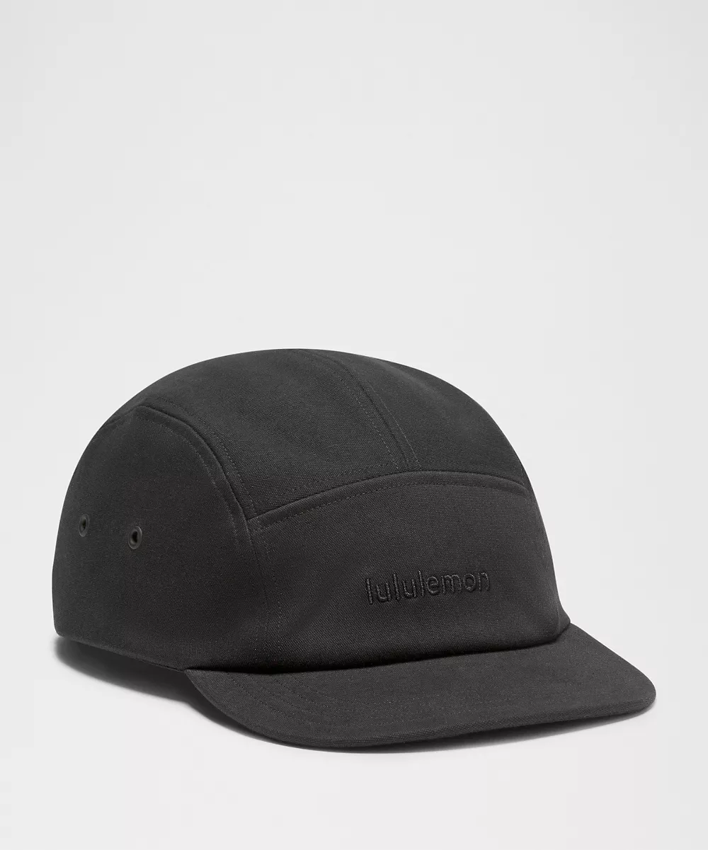 Casquette cinq panneaux — Black, view 1