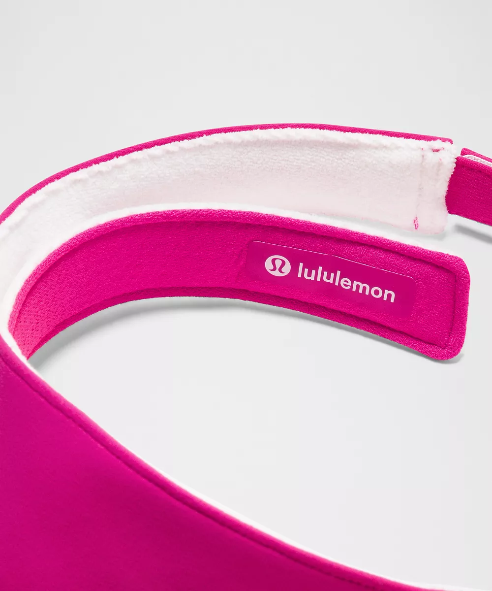 Visière tous sports à bandeau amovible — Pink Flare, view 4