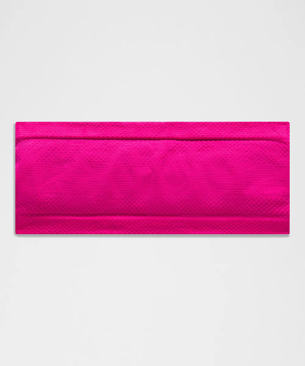 Metal Vent Tech bandeau large sans coutures — Pink Flare/Pink Flare, view 1
