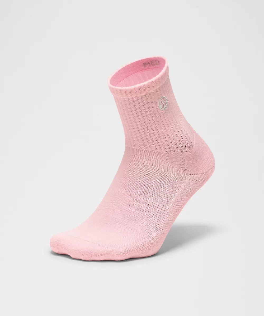 Chaussettes mi-mollet Daily Essential unisexe *Lot de 3 — Candy Cloud/Pink Pearl/Light Ivory, view 3
