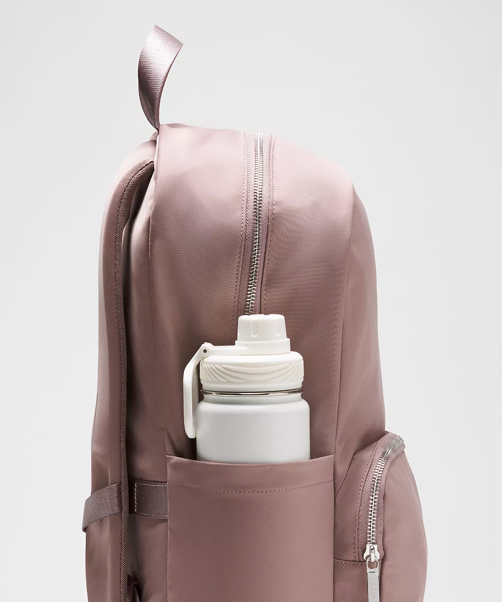 Sac à dos Everywhere 22L *Ferrures métalliques — Ashen Rose/Wacky Khaki/Silver, view 4