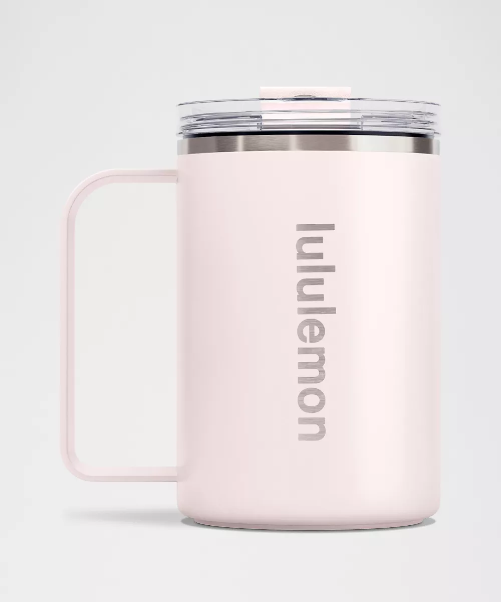 Mug isotherme 12oz — Pink Pearl, view 1