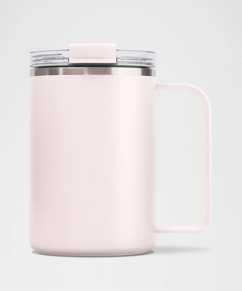 Mug isotherme 12oz — Pink Pearl, view 2