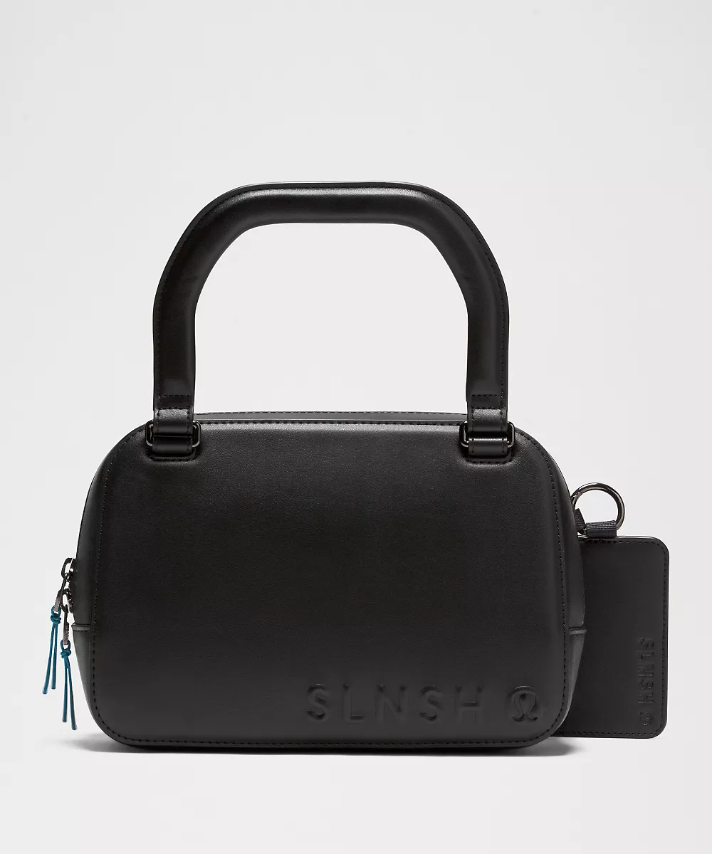 Sac banane XL à poignée en similicuir 2L *SLNSH Collection — Black, view 1