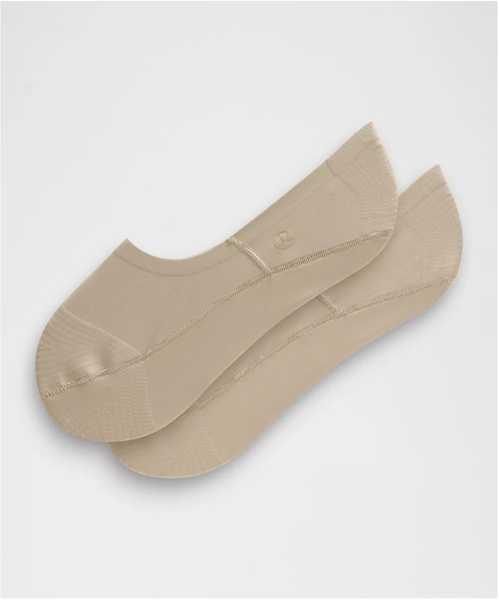 Chaussettes invisibles lisses et fines unisexe — Sheer Oak, view 1