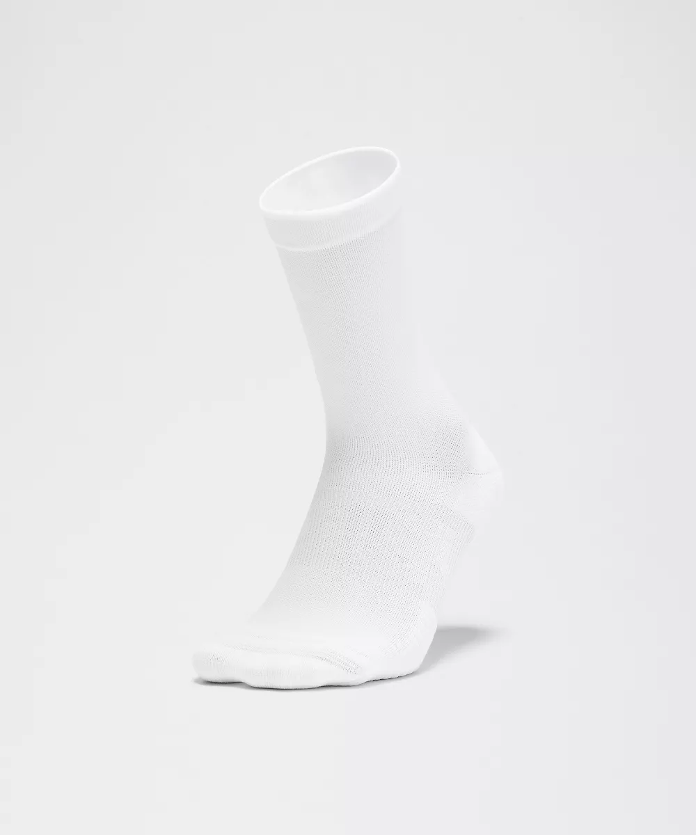 Chaussettes mi-hautes Power Stride unisexe *Lot de 3 — Sweet Sorbet/Beach Ball Blue/White, view 3