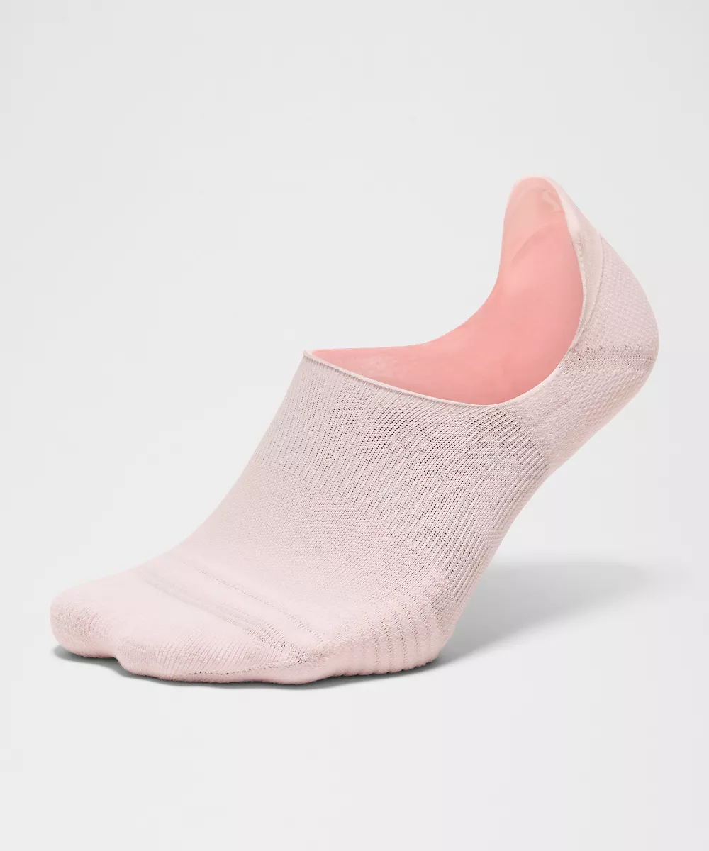 Chaussettes invisibles Power Stride unisexe *Lot de 3 — Pink Pearl/White/Starch Blue, view 2