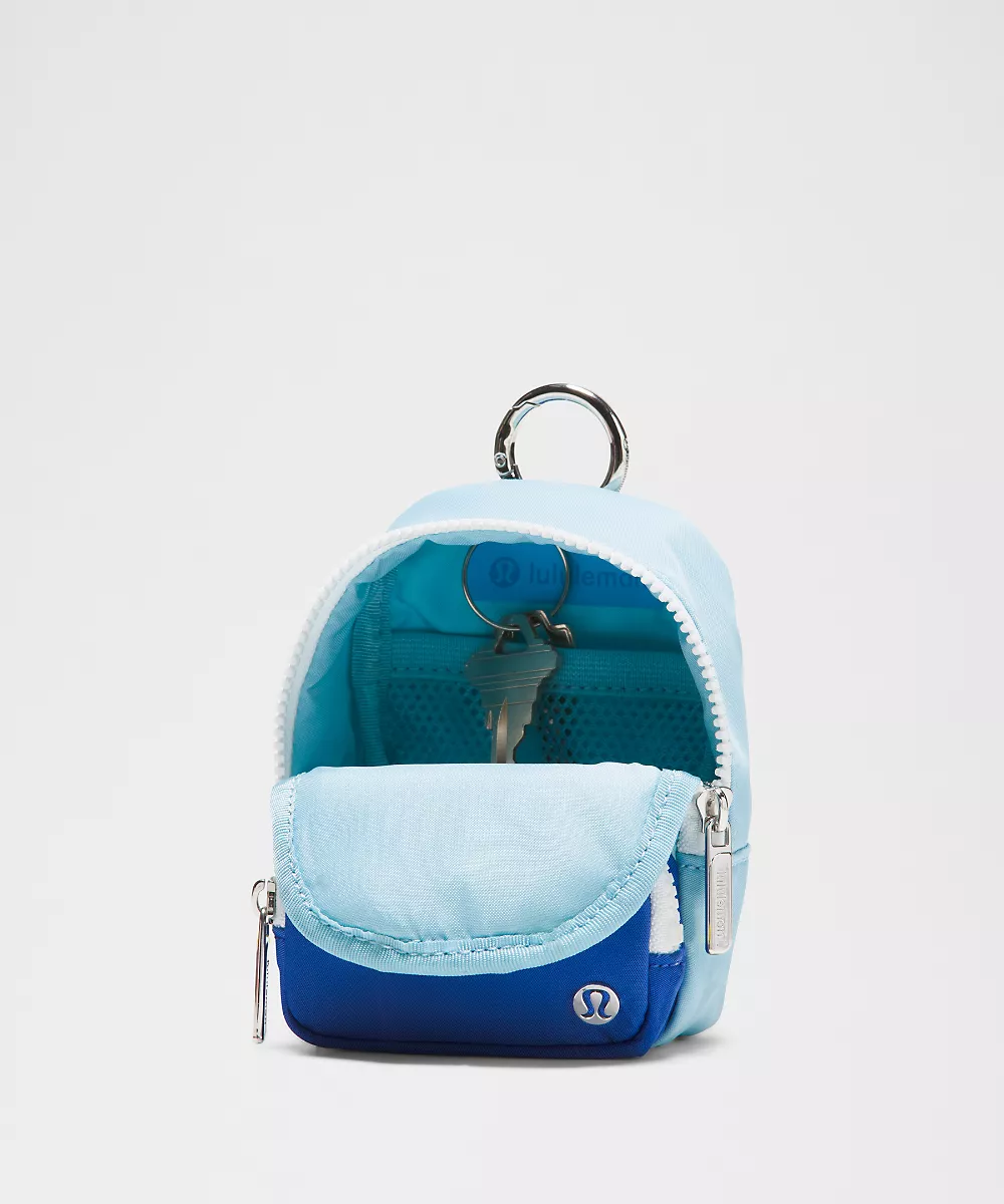 Sac à dos Everywhere Nano — Seafoam/Beach Ball Blue/Polo Pastel/Silver, view 4