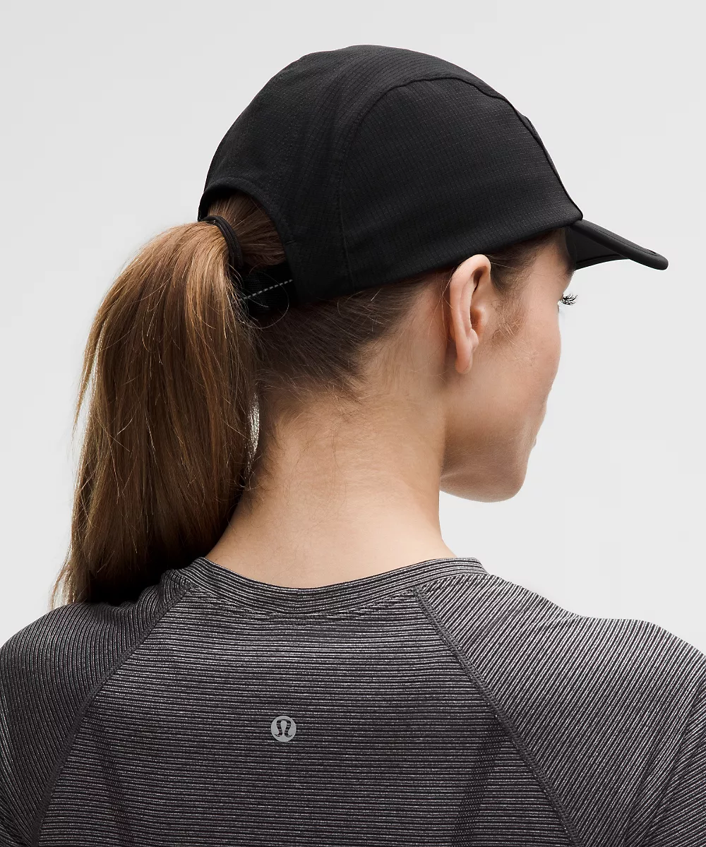 Casquette de running multi-panneaux — Black, view 5