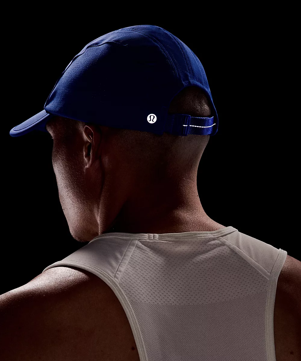 Casquette de running multi-panneaux — Beach Ball Blue, view 3