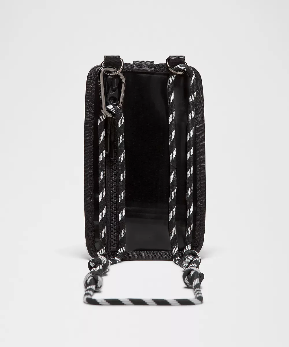 Pochette tour de cou en ripstop Team Canada *Logo COC — Black, view 4