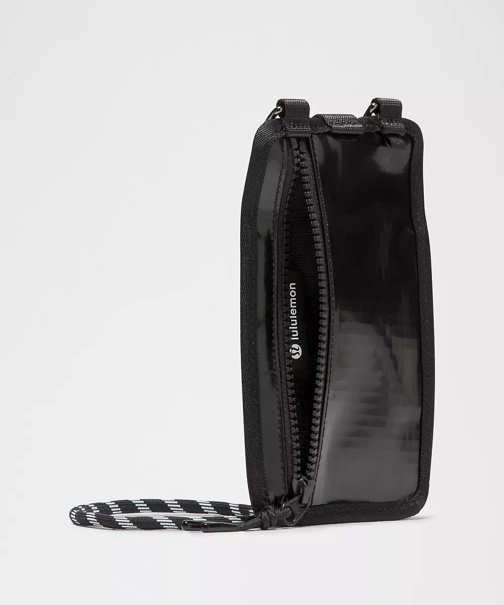 Pochette tour de cou en ripstop Team Canada *Logo COC — Black, view 5