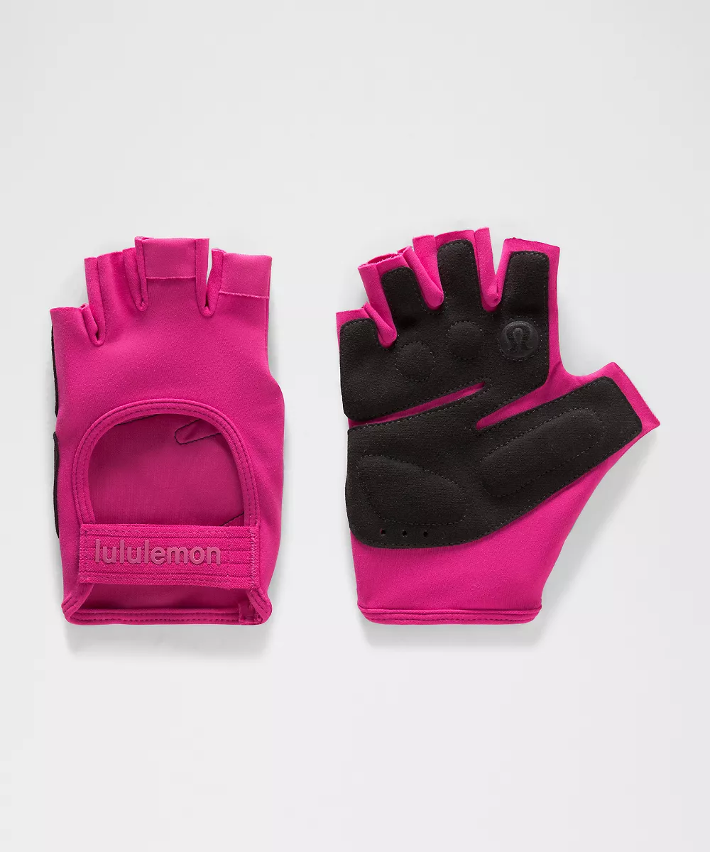 Gants rembourrés Wunder Train *Taille unisexe — Pink Flare/Black, view 1