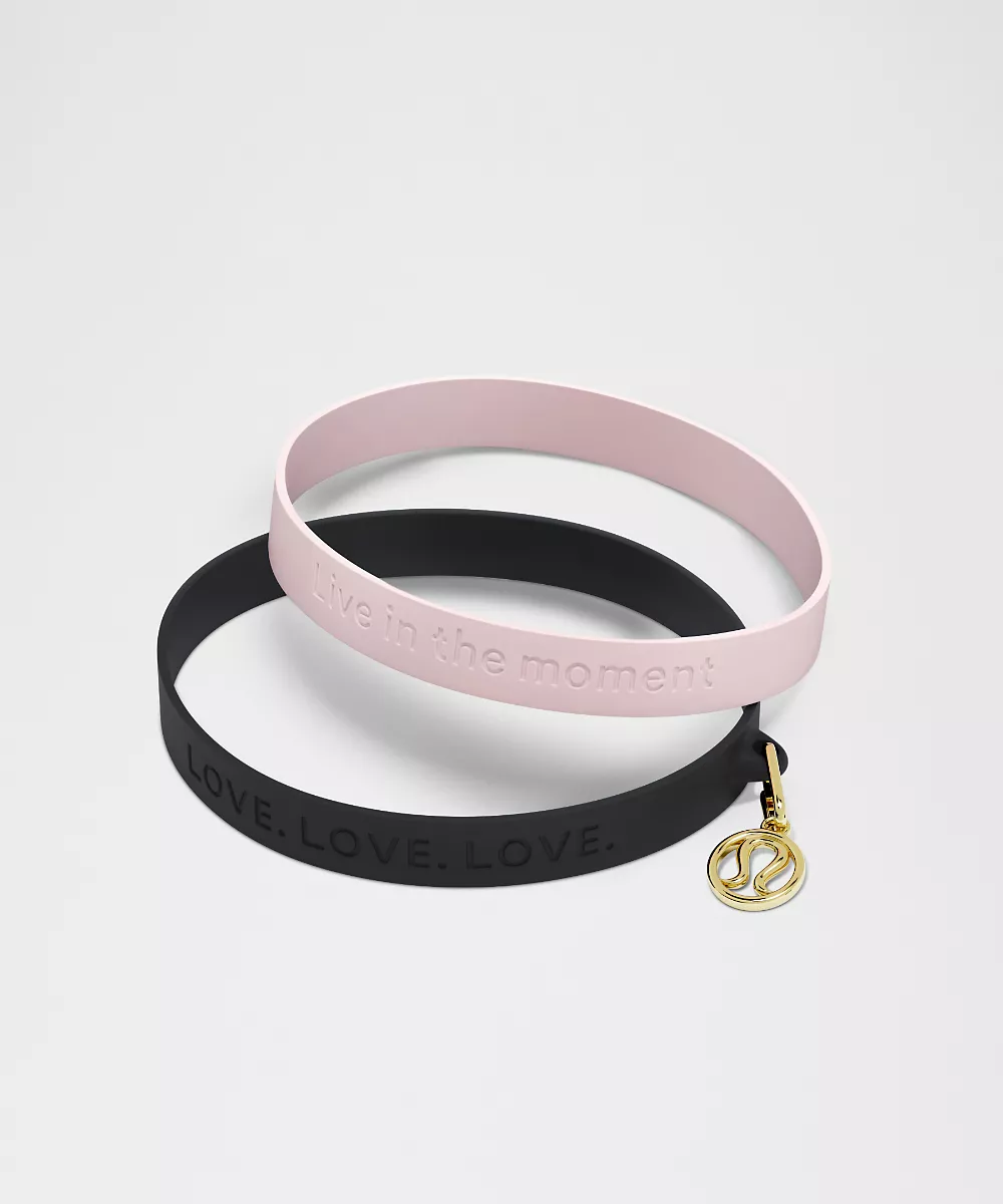 Bandes pour gourde Back to Life *Lot de 2 — Pink Pearl/Black, view 1