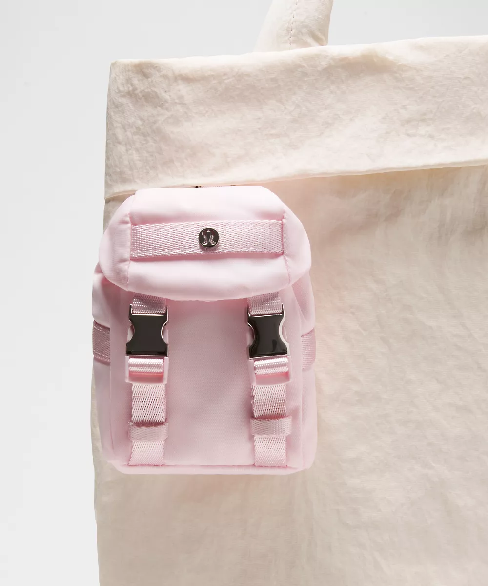 Sac à dos Wunderlust Nano — Pink Pearl/Silver, view 2