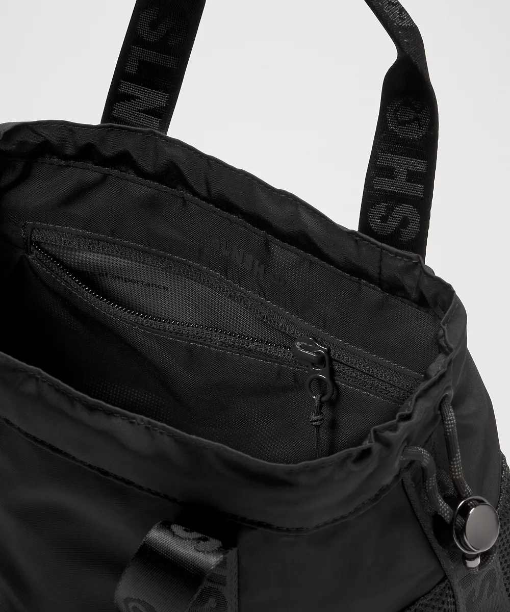 Sac bandoulière resserré Mini 3,5L *SLNSH Collection — Black, view 4