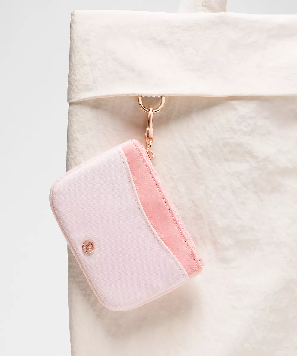 Porte-cartes à clipser — Pink Pearl/Blush Blend/Rose Gold, view 2