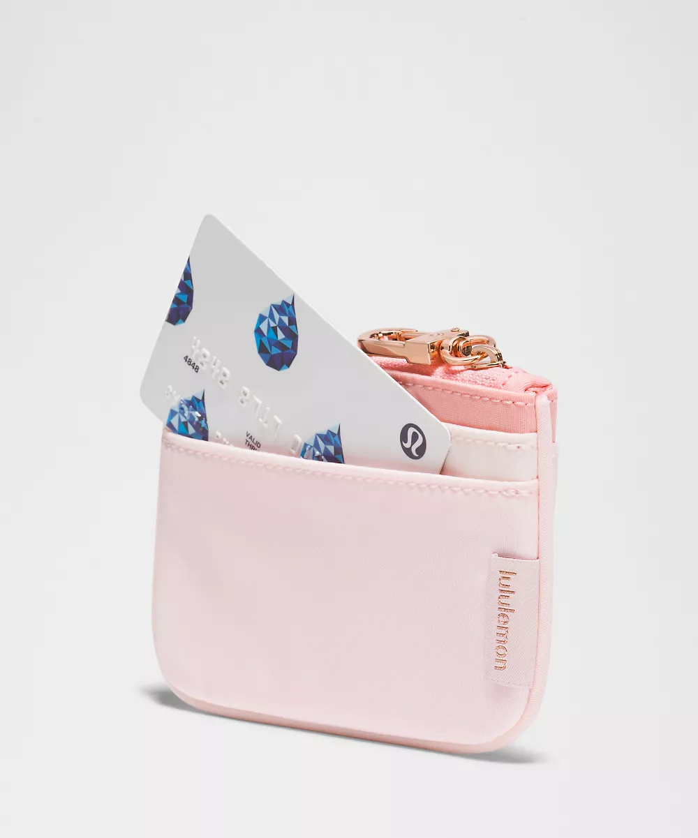 Porte-cartes à clipser — Pink Pearl/Blush Blend/Rose Gold, view 3
