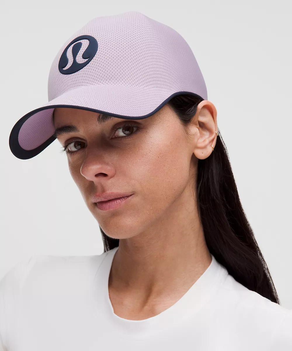 Casquette de baseball flexible — Lilac Play/True Navy, view 2
