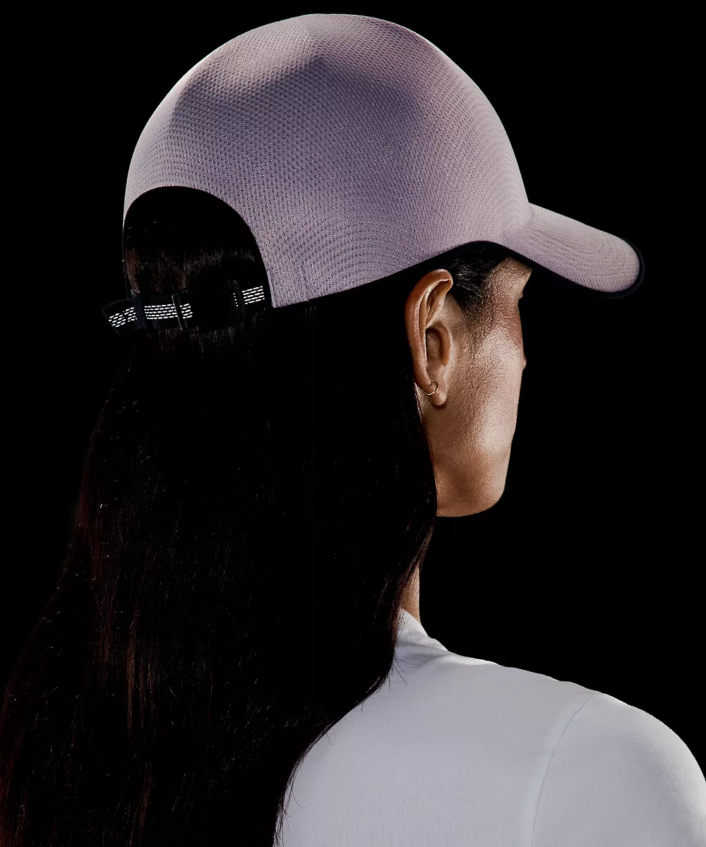 Casquette de baseball flexible — Lilac Play/True Navy, view 3