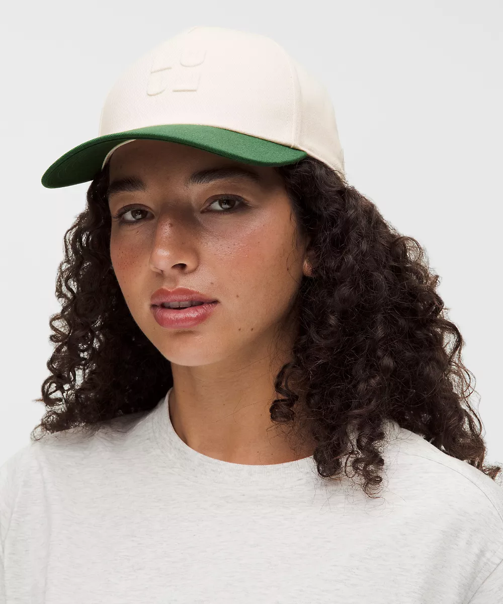 Casquette classique structurée *Embossé — Light Ivory/Ivy Grove, view 2