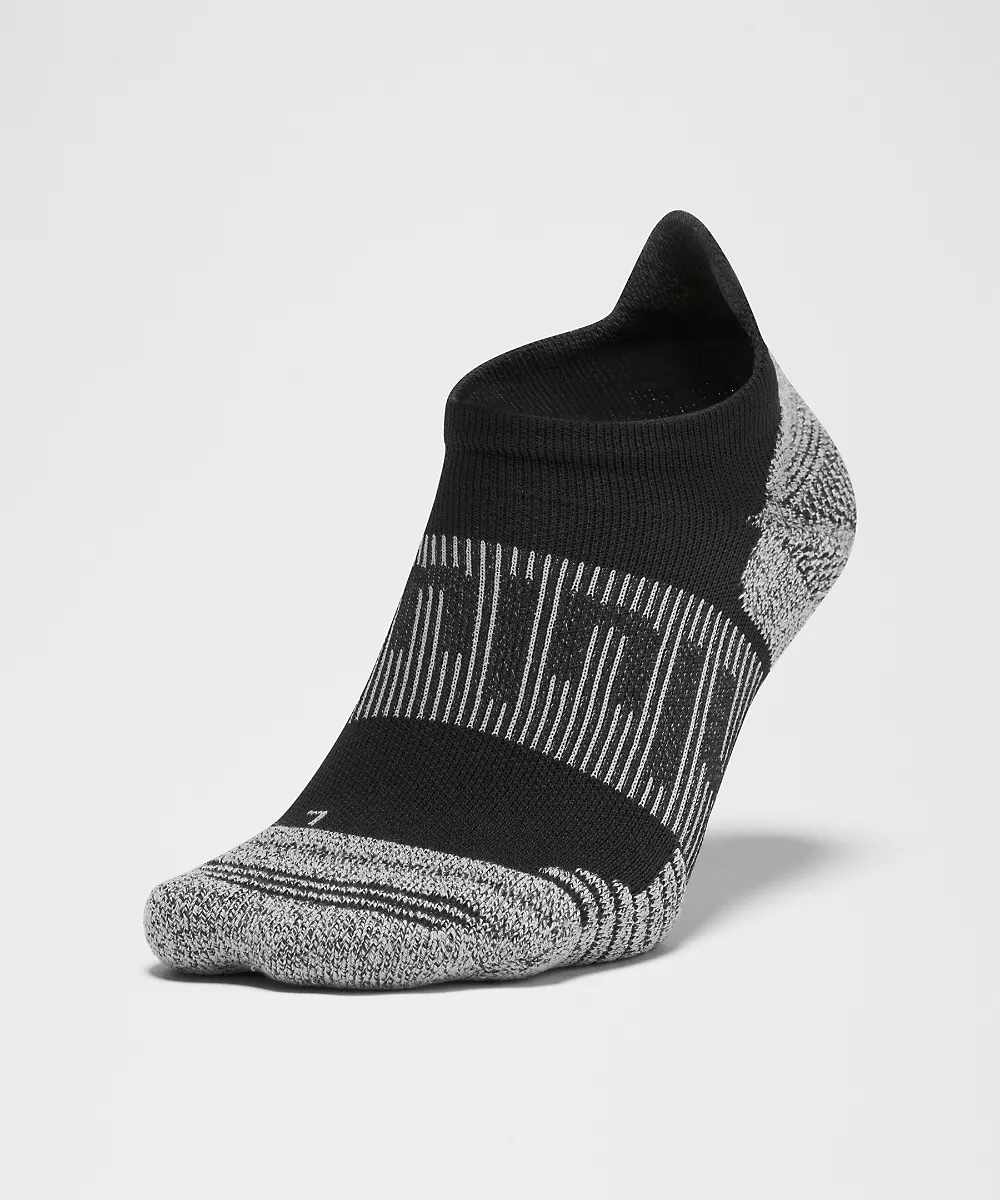 Chaussettes à languette rembourrées Power Stride unisexe *Lot de 3 — White/Heather Grey/Black, view 2