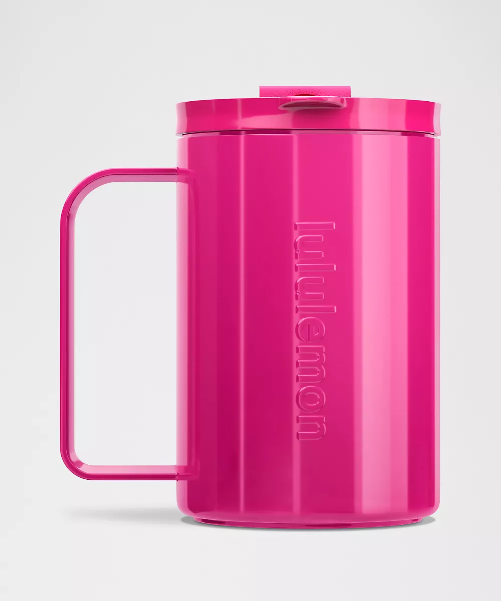 Mug isotherme 12oz *Shine — Pink Flare, view 1