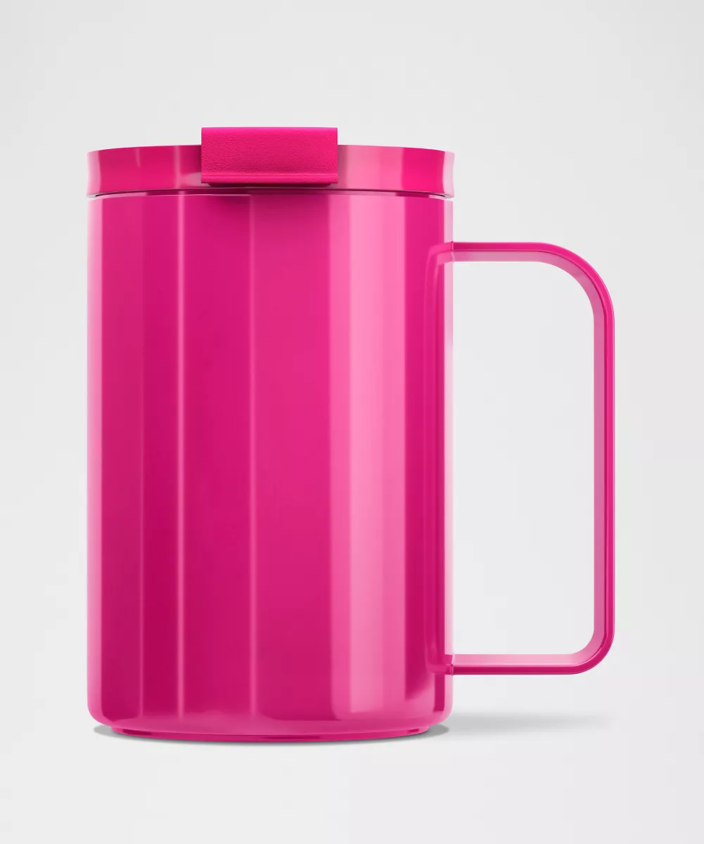 Mug isotherme 12oz *Shine — Pink Flare, view 2