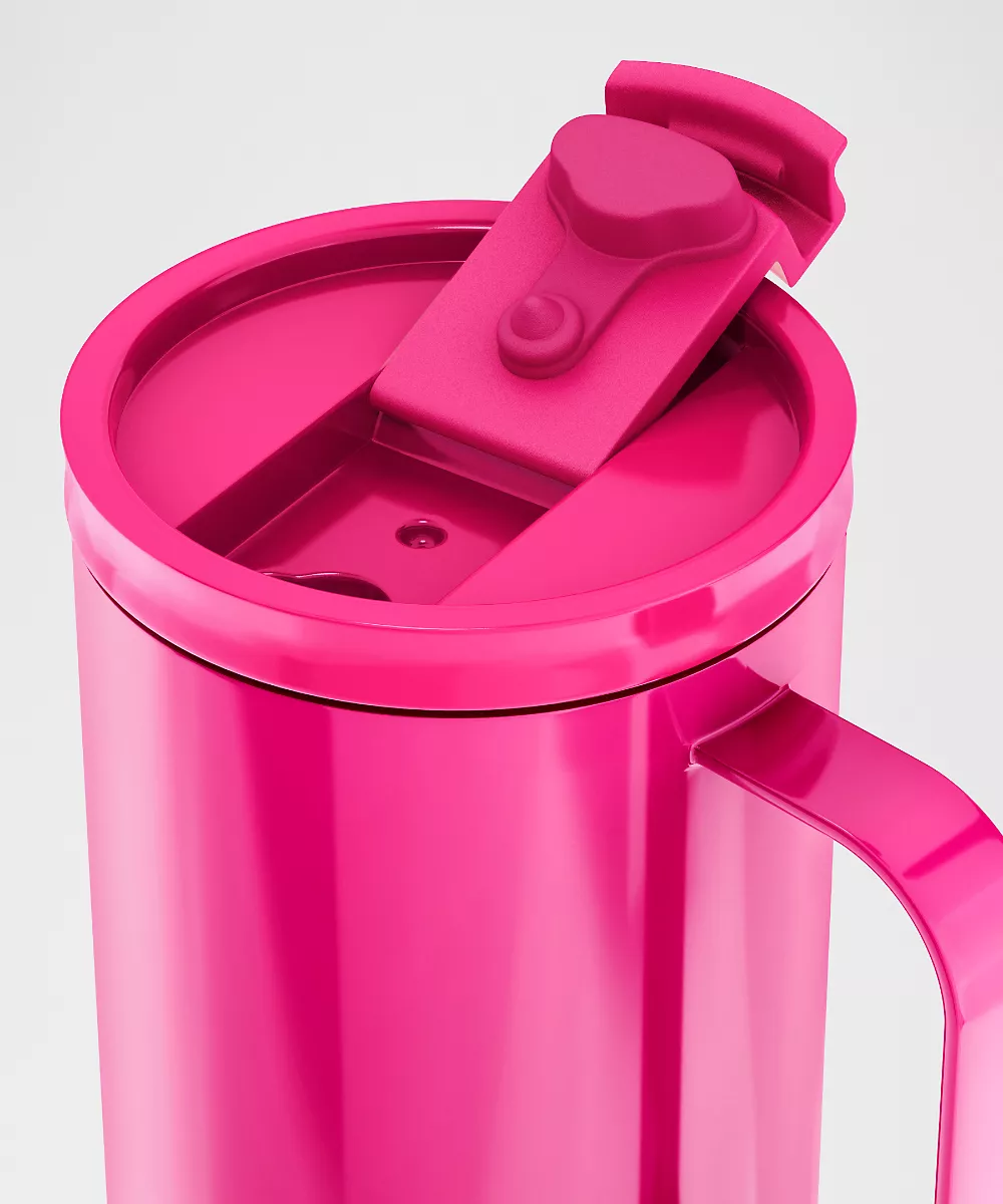 Mug isotherme 12oz *Shine — Pink Flare, view 4