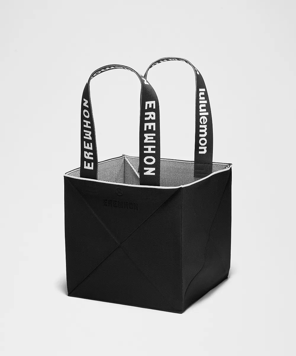 Cabas pliable Beverly 35,8L *Erewhon — Black/White, view 2