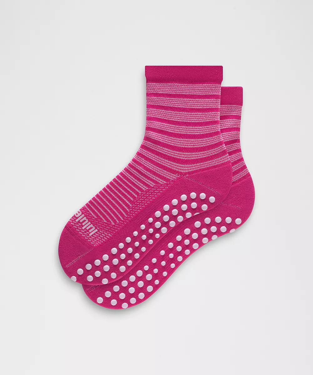 Chaussettes antidérapantes Find Your Balance *Mesh — Pink Flare/Lilac Play, view 1