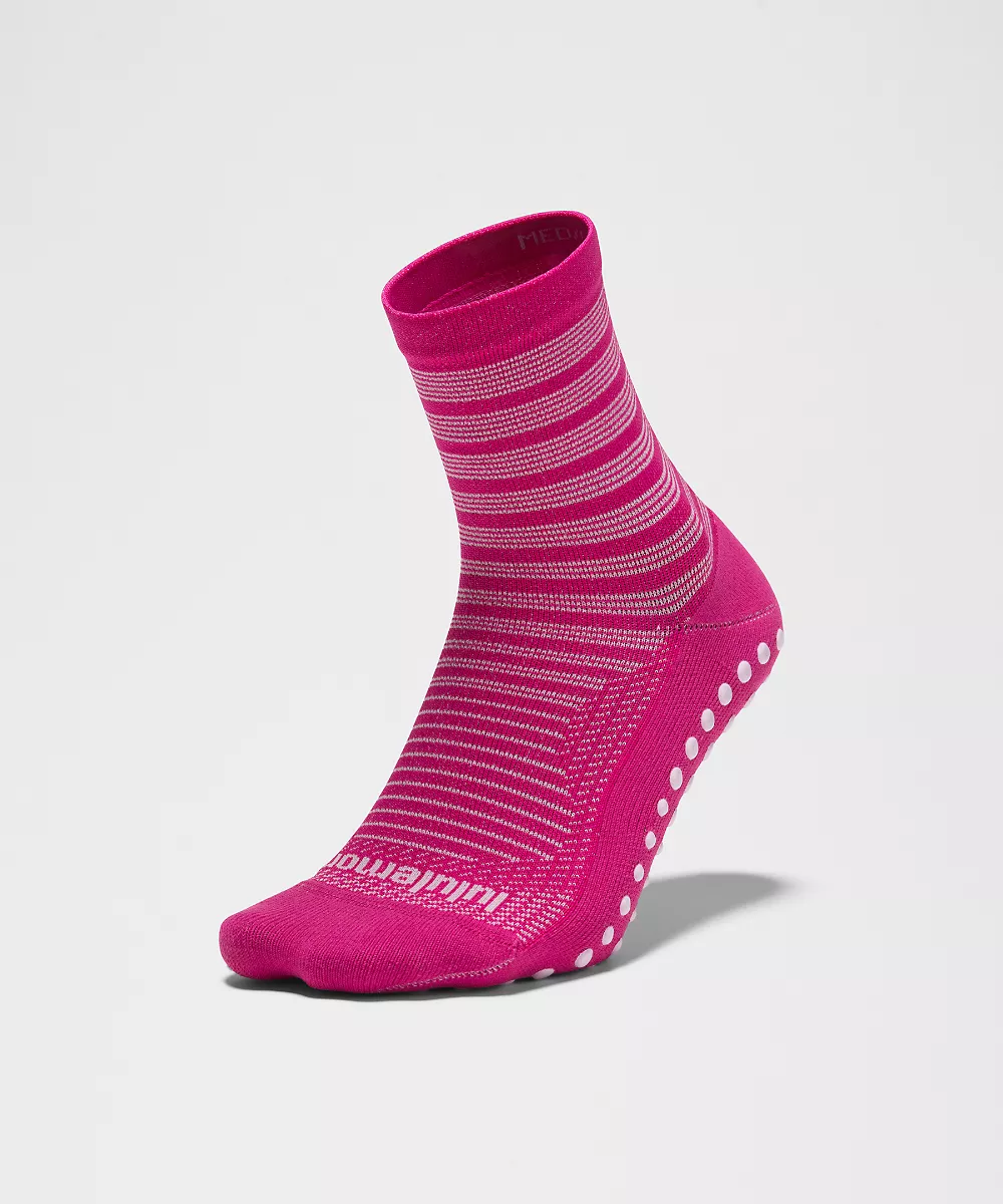 Chaussettes antidérapantes Find Your Balance *Mesh — Pink Flare/Lilac Play, view 3
